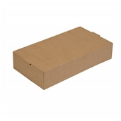 P005640 Χάρτινο κουτί Easy-Open All Day, Kraft, 24.5x13x5.5cm, μιας χρήσης, ROIS Bros