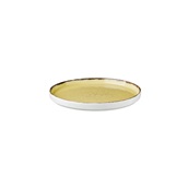 360B-VN-21 Πιάτο με κάθετο RIM πορσελάνης, Φ21cm, Κρεμ, σειρά 360, LUKANDA