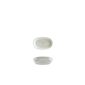 S-MT-LUNHYG10OV Μπωλ Οβάλ Πορσελάνης 10cm, Lunar Grey, BONNA