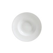 VCW-PP-24 Πιάτο Ζυμαρικών πορσελάνης 24cm, Σειρά VECTOR, λευκό, LUKANDA
