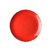 360D-FP-27 Πιάτο Ρηχό πορσελάνης, Φ27cm, Κόκκινο, σειρά 360, LUKANDA