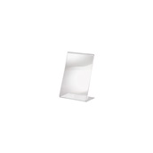 PGTS-0913 Θήκη Plexi Glass μίας όψης (σχήμα L), 9xΥ13cm (A6)
