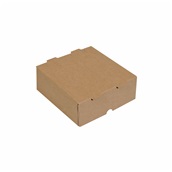 P005642 Χάρτινο κουτί Easy-Open All Day, Kraft, 12.8x12.8x5cm, μιας χρήσης, ROIS Bros