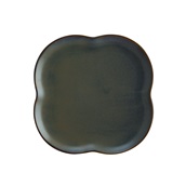 GOIEAT28DZ Πιάτο Ρηχό πορσελάνης 28x28x2.2cm , Gloire East, Bonna