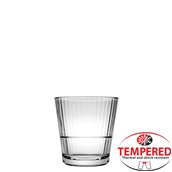 PAS.520060 Γυάλινο Ποτήρι Χαμηλό, 29cl, στοιβαζόμενο, φ8.9x9.8cm, tempered GRANDE SUNRAY, PASABAHCE