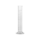 LAB-01319 Ογκομετρικός κύλινδρος Laboratory 250ml, φ4.8xΥ30cm (βάση φ9cm)