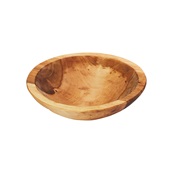SP.00040012/30 Μπωλ Σαλατιέρα Ξύλινη φ30xΥ8.5cm, Mασίφ Οξιά