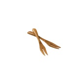 S0032 Πηρουνάκι 9cm Bamboo, Πολυτελείας, Leone