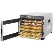 229033 Αποξηραντής με 6 σχάρες 33x32.7cm, 35-75°C, 650W, 34.5x45xΥ31.1cm, HENDI