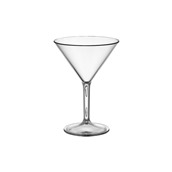 GC31 Ποτήρι πλαστικό PC (Polycarbonate), Martini, διάφανο, 280ml