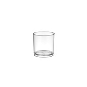 GC35 Ποτήρι πλαστικό PC (Polycarbonate), Χαμηλό, διάφανο, 280ml