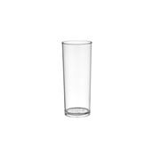 GC37 Ποτήρι πλαστικό PC (Polycarbonate), Σωλήνας, διάφανο, 340ml