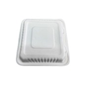 FMB1 Σκεύος ζαχαροκάλαμου 20x20x6.5cm, Μερίδας / menu