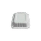 FHB6 Σκεύος ζαχαροκάλαμου 15x15x7.5cm, Burger μικρό