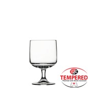 PAS.44074 Γυάλινο Ποτήρι με Πόδι, 30cl, στοιβαζόμενο, φ7.9x12.3cm, tempered TOWER, PASABAHCE