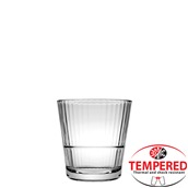 PAS.520070 Γυάλινο Ποτήρι Χαμηλό, 39cl, στοιβαζόμενο, φ9.8x10.5cm, tempered GRANDE SUNRAY, PASABAHCE