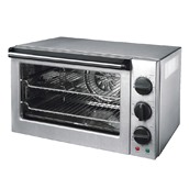 H7424T Φούρνος Κυκλοθερμικός INOX, 1.7KW, για 3-4 σχάρες 45x30.5cm, KARAMCO