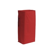 LINE-BAG-120LT/RD Πλαστικοποιημένος σάκος 120Lt, κόκκινη για τρόλλεϋ TTS Cleaning