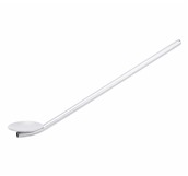 BR5512-3 Καλαμάκι/Αναδευτήρας Bar, 19cm, INOX 18/10, με κουταλάκι στο άκρο
