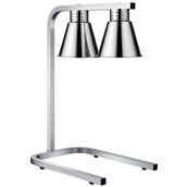 BFL40 Ηλεκτρική Γέφυρα Θέρμανσης INOX, με 2 Λάμπες 275W, 50x30x70cm, Buffet Choice