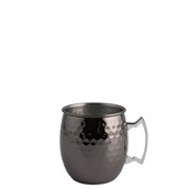 BR5501-5 Μαύρη κούπα Moscow Mule, φ9.3xΥ10cm, 500ml, με χέρι
