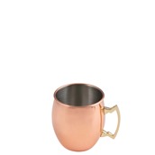 BR5501-2 Χάλκινη κούπα Moscow Mule, φ9.3xΥ10cm, 500ml, με χέρι