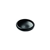 IS.051315 Πυρίμαχο (έως 250°C) μπωλ σούπας, φ16x4cm, μαύρο, Black Stone, InSitu