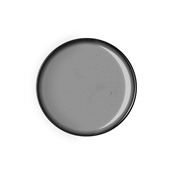 GA-A-FP-25 Πιάτο ρηχό πορσελάνης 25cm, γκρι, GALAXY-A, LUKANDA
