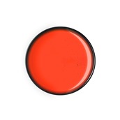 GA-B-FP-25 Πιάτο ρηχό πορσελάνης 25cm, πορτοκαλο-κόκκινο, GALAXY-B, LUKANDA