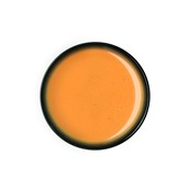 GA-C-FP-25 Πιάτο ρηχό πορσελάνης 25cm, μελί, GALAXY-C, LUKANDA
