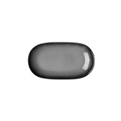 GA-A-OP-24 Πιάτο οβάλ πορσελάνης 24cm, γκρι, GALAXY-A, LUKANDA