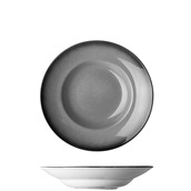 GA-A-PP-26 Πιάτο Pasta πορσελάνης 26cm, γκρι, GALAXY-A, LUKANDA