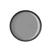 GA-A-FP-27 Πιάτο ρηχό πορσελάνης 27cm, γκρι, GALAXY-A, LUKANDA