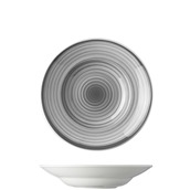 SH-A-PP-26 Πιάτο Pasta πορσελάνης 26cm, γκρι, SHINE-A, LUKANDA
