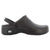 BESTLIGHT1-45-BLK Πάπουτσι μάγειρα (σαμπό) με λουρί, αντιολισθητικό, 45, μαύρο, safety jogger