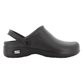 BESTLIGHT1-44-BLK Πάπουτσι μάγειρα (σαμπό) με λουρί, αντιολισθητικό, 44, μαύρο, safety jogger