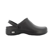 BESTLIGHT1-39-BLK Πάπουτσι μάγειρα (σαμπό) με λουρί, αντιολισθητικό, 39, μαύρο, safety jogger