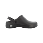 BESTLIGHT1-37-BLK Πάπουτσι μάγειρα (σαμπό) με λουρί, αντιολισθητικό, 37, μαύρο, safety jogger
