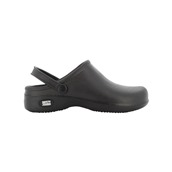 BESTLIGHT1-36-BLK Πάπουτσι μάγειρα (σαμπό) με λουρί, αντιολισθητικό, 36, μαύρο, safety jogger