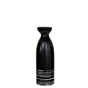 AC.008156 Μπουκάλι SAKE, 180ml, 17.5cm Μαύρο, Σειρά MARU