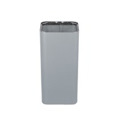 PU50G Κάδος INOX (μόνο το σώμα χωρίς κάλυμμα) 50L, 30x30xΥ65cm, Γκρι, Stil-Casa Italy
