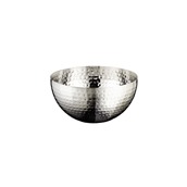 P2105 Μπωλ/Φρουτιέρα INOX, σφυρήλατη, φ20xΥ10cm, Leone