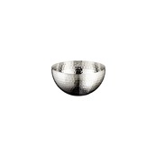 P2120 Μπωλ/Φρουτιέρα INOX, σφυρήλατη, φ15xΥ8cm, Leone