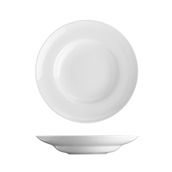 BAS1926 Πιάτο βαθύ (PASTA) πορσελάνης φ26cm, σειρά Basic, G.BENEDIKT