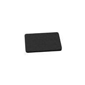 YPL-352610/BK Πλάκα Κοπής Πολυαιθυλενίου HDPE500, μαύρη, 35x26x1cm