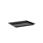 GFT-12/BLACK Δίσκος πλαστικός PC, GN1/2 (32.5x26.5cm), χωρίς κάλυμμα, μαύρος