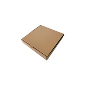 26x26x4/KRAFT Κουτί Πίτσας Μικροβέλε, Kraft Ατύπωτο, 26x26x4cm