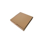 28x28x4/KRAFT Κουτί Πίτσας Μικροβέλε, Kraft Ατύπωτο, 28x28x4cm