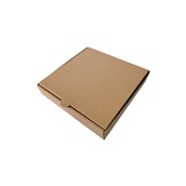 33x33x4/KRAFT Κουτί Πίτσας Μικροβέλε, Kraft Ατύπωτο, 33x33x4cm