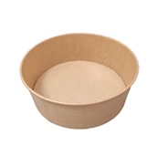 BW-18-1200 Μπωλ 1200ml, Φ18xΥ7cm, Χάρτινο Kraft, μιας χρήσης